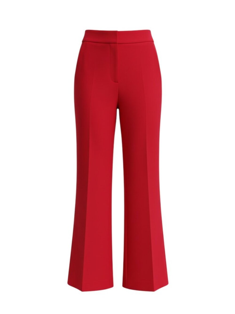 Ann Taylor Red High Rise Wide Leg Trouser Pants Size 6 | NWT